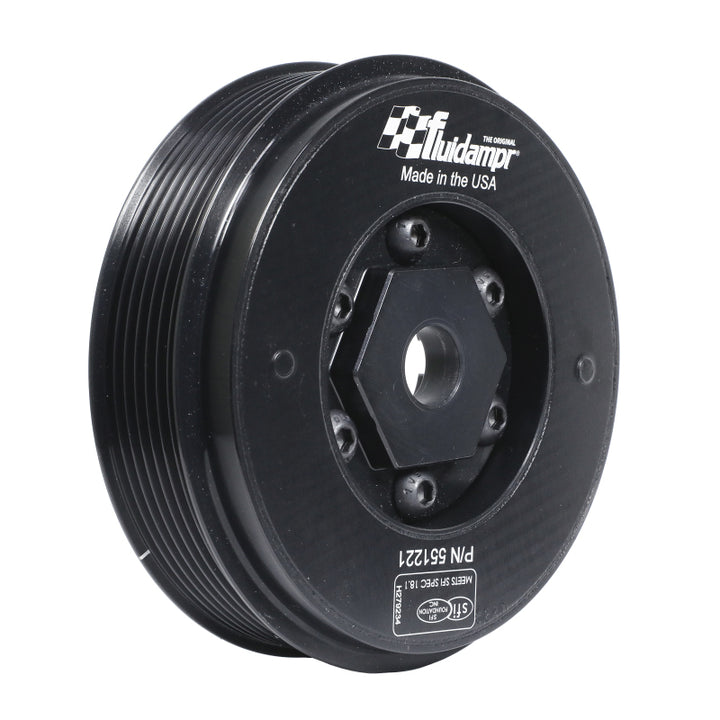 Fluidampr 91-08 VW Golf/05-12 Passat B6/B7 / 03-10 Audi TT Steel Internally Balanced Damper - Bull Strap
