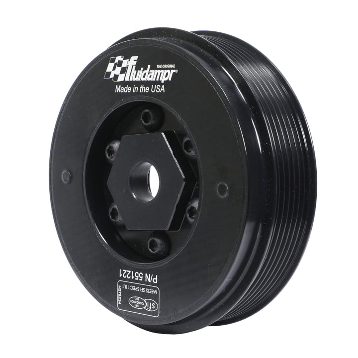 Fluidampr 91-08 VW Golf/05-12 Passat B6/B7 / 03-10 Audi TT Steel Internally Balanced Damper - Bull Strap