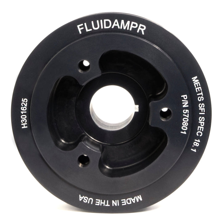 Fluidampr 92-10 Toyota 1UZ-FE/2UZ-FE/3UZ-FE SOHC/DOHC Steel Internally Balanced Damper - Bull Strap