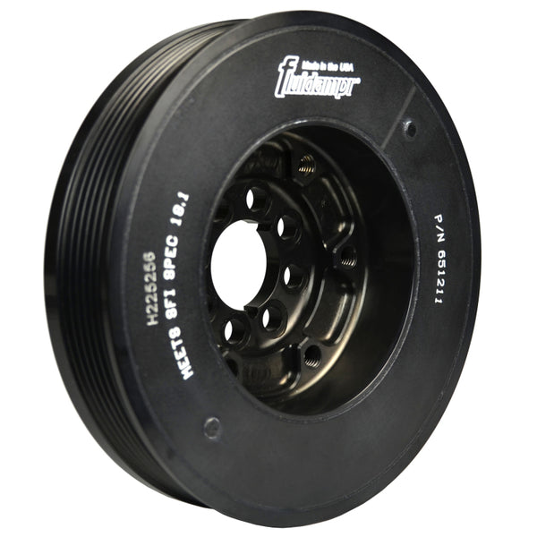 Fluidampr Audi 2.7L Twin Turbo/2.8L and 3.0L V6 Internally Balanced Damper - Bull Strap