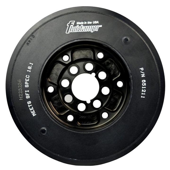 Fluidampr Audi 2.7L Twin Turbo/2.8L and 3.0L V6 Internally Balanced Damper - Bull Strap