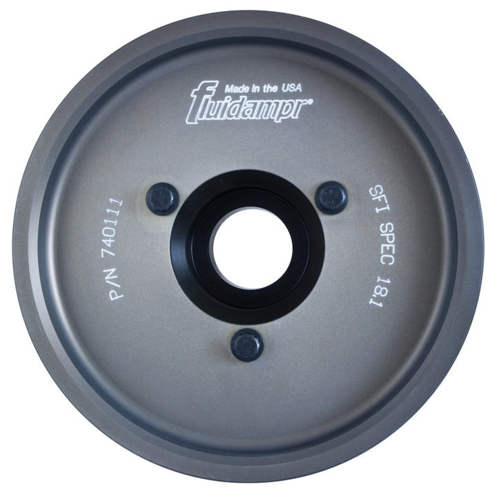 Fluidampr Chevy LS1 / LS6 / LS2 Camaro Firebird GTO Steel Internally Balanced Damper - Bull Strap