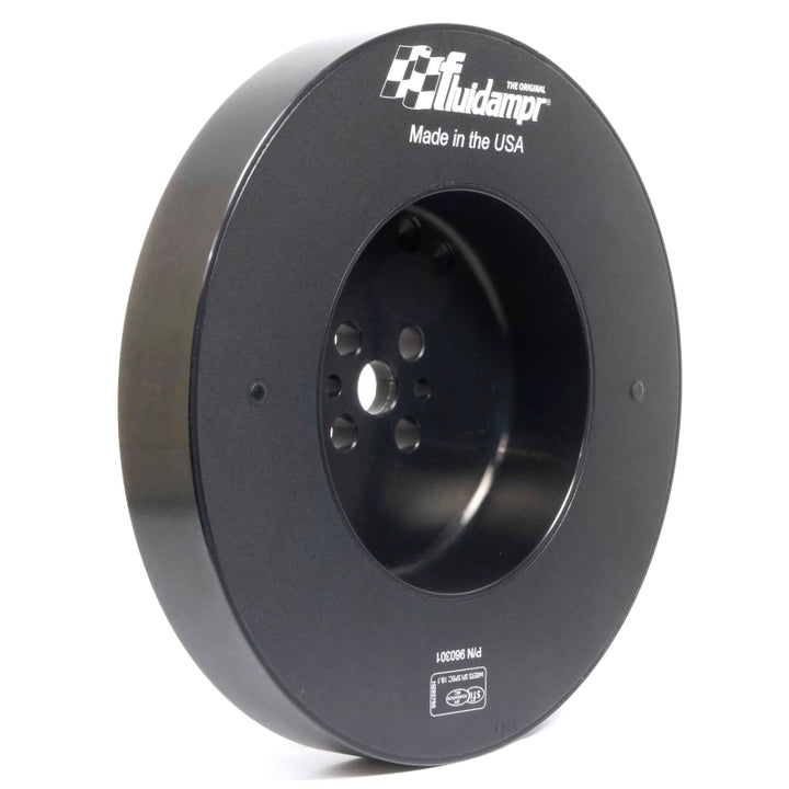 Fluidampr Dodge Cummins 5.9L 1998-2002 24V Steel Internally Balanced Damper - Bull Strap