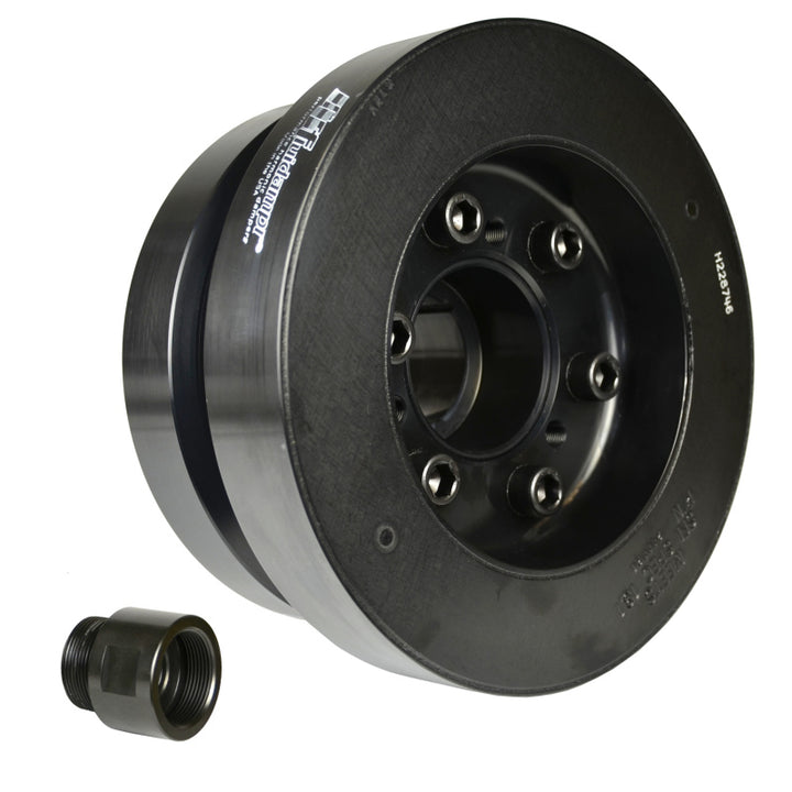 Fluidampr Ford PowerStroke 7.3L Early 1994-1997 Steel Externally Balanced Damper - Bull Strap