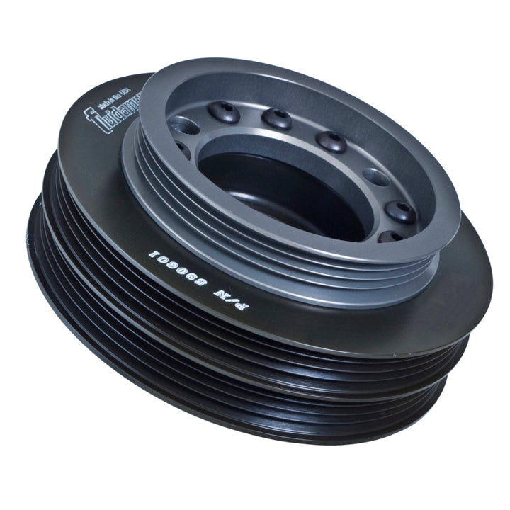 Fluidampr Honda All B Series PS Air / Alt Pulley Steel Internally Balanced Damper - Bull Strap