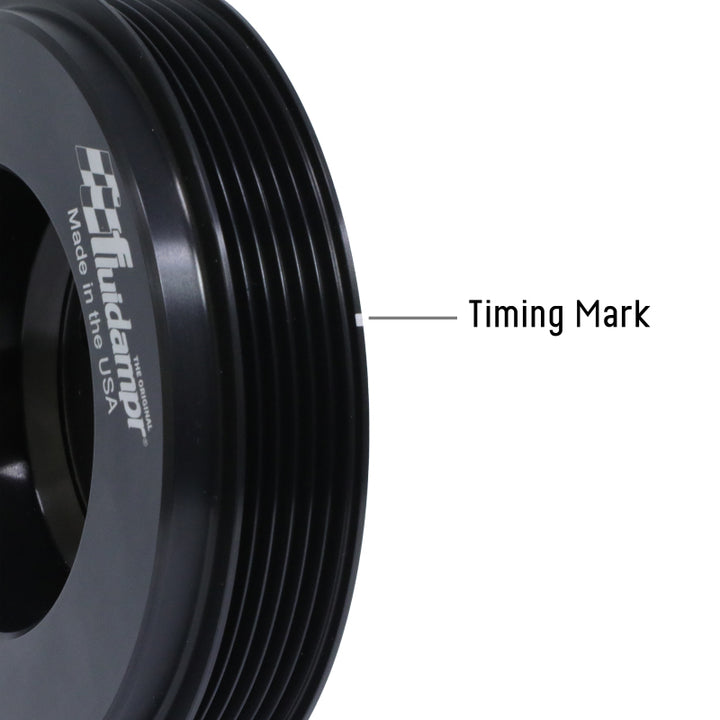 Fluidampr Mitsubishi EVO 8 / 9 Steel Internally Balanced Damper - Bull Strap