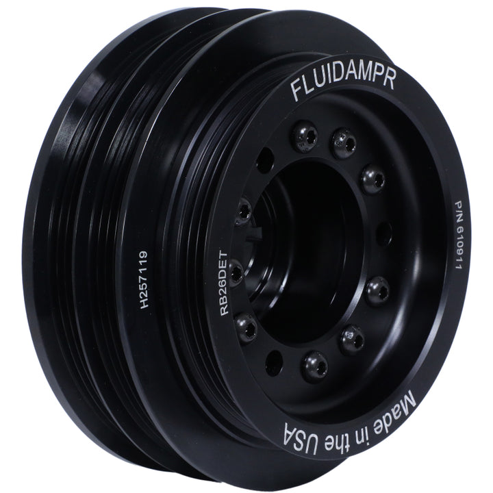 Fluidampr Nissan RB26DET Phase-2 BCNR33 GT-R / BNR-34 GT-R Steel Internally Balanced Damper - Bull Strap