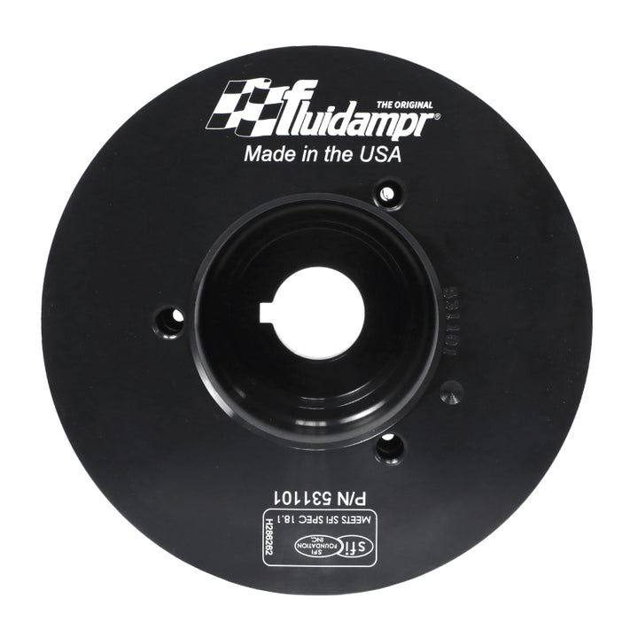 Fluidampr Subaru EJ Series Steel Internally Balanced Damper - Bull Strap