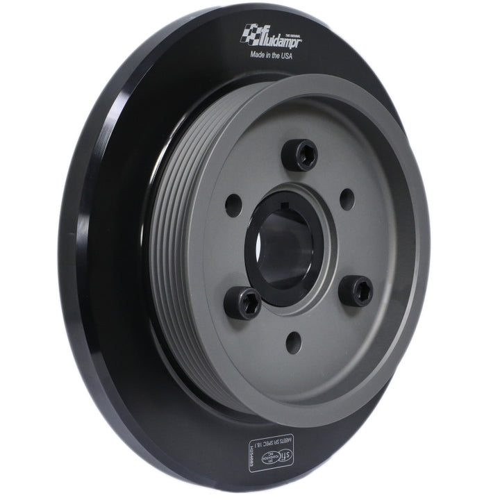 Fluidampr Toyota 2JZ I-6 Steel Internally Balanced Damper - Bull Strap