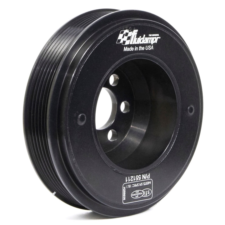 Fluidampr VW 06-08 2L FSI Motor (6 bolt hole mounting) Steel Internally Balanced Damper - Bull Strap
