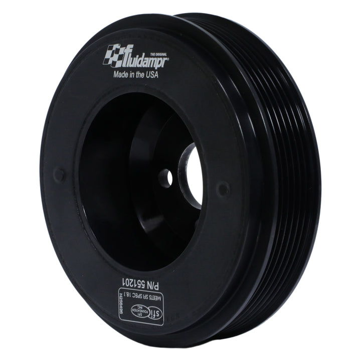 Fluidampr VW 2000-2005 1.8L Turbo Motor (4 bolt hole mounting) Steel Internally Balanced Damper - Bull Strap