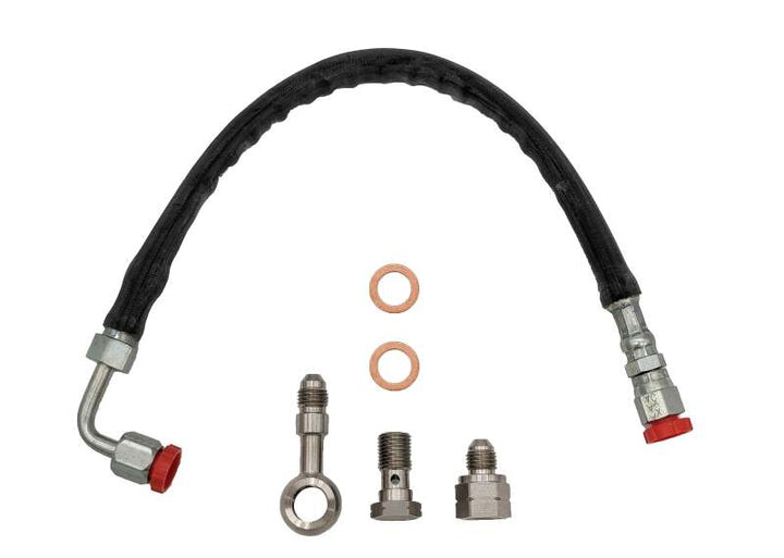 Forced Performance Subaru FA20 Style Oil Supply Line - Bull Strap