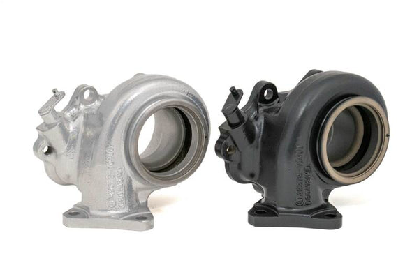 Forced Performance Subaru STi/WRX Black Turbocharger 84mm CH10CM Turbine Hsg External WG w/Oil Line - Bull Strap