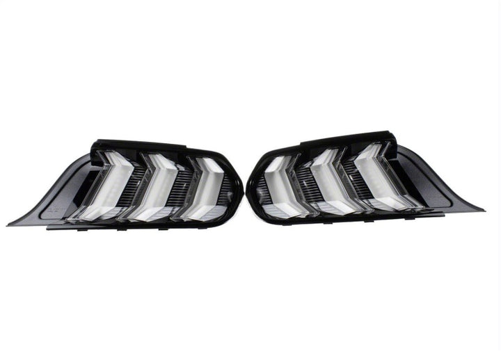 Ford Performance 2018+ Mustang Clear Tail Lamp Kit (Pair) - Bull Strap