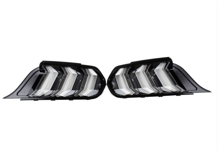 Ford Performance 2018+ Mustang Clear Tail Lamp Kit (Pair) - Bull Strap