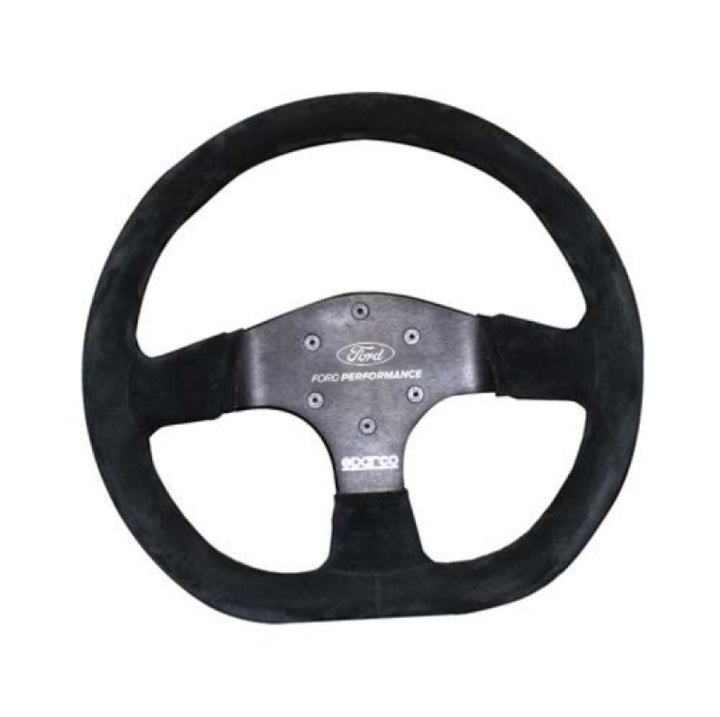 Ford Racing 05-16 Mustang Performance Steering Wheel - Bull Strap