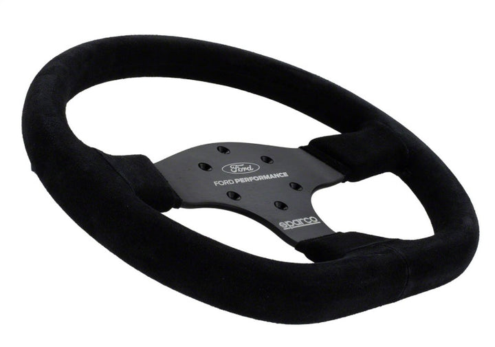 Ford Racing 05-16 Mustang Performance Steering Wheel - Bull Strap