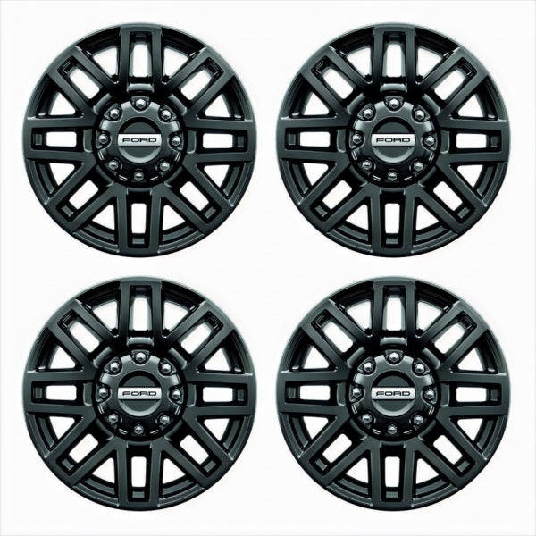 Ford Racing 05-22 F-Super Duty 20in x 8in Wheel Package w/TPMS Kit - Black - Bull Strap