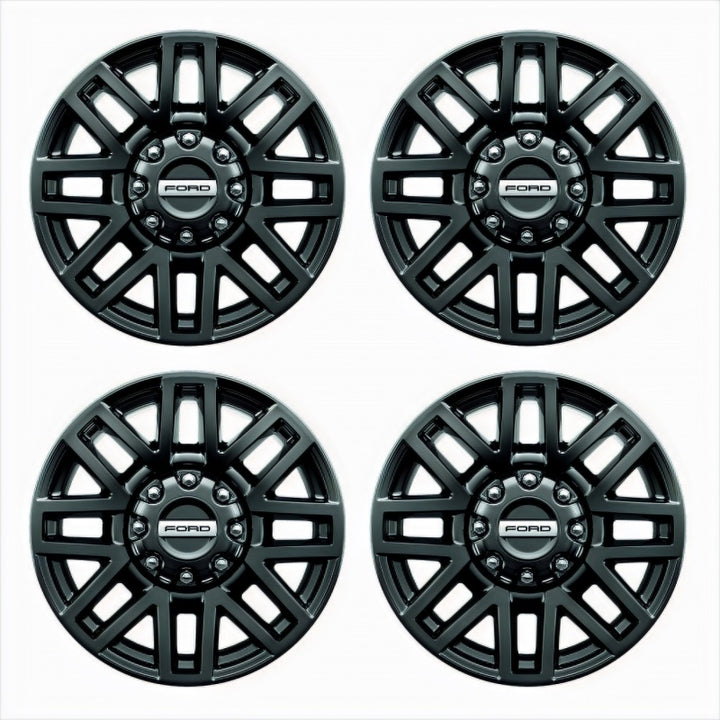 Ford Racing 05-22 F-Super Duty 20in x 8in Wheel Package w/TPMS Kit - Black - Bull Strap