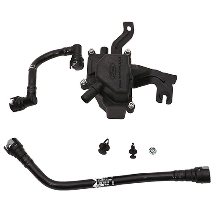 Ford Racing 15-16 Mustang GT350 5.2L V8 Oil-Air Separator - Bull Strap
