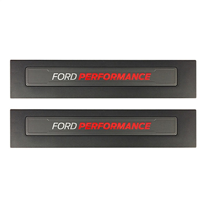 Ford Racing 15-17 Ford F-150 Ford Performance Sill Plate Set - Bull Strap