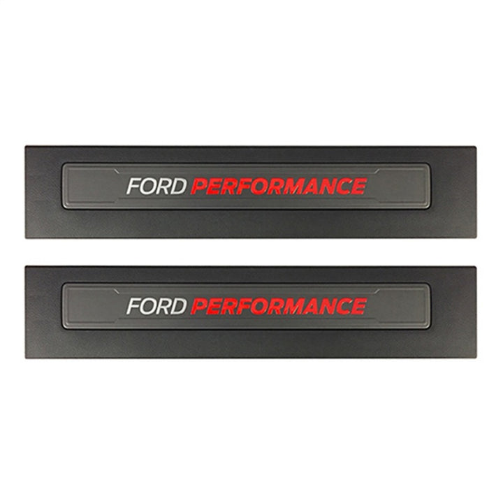 Ford Racing 15-17 Ford F-150 Ford Performance Sill Plate Set - Bull Strap