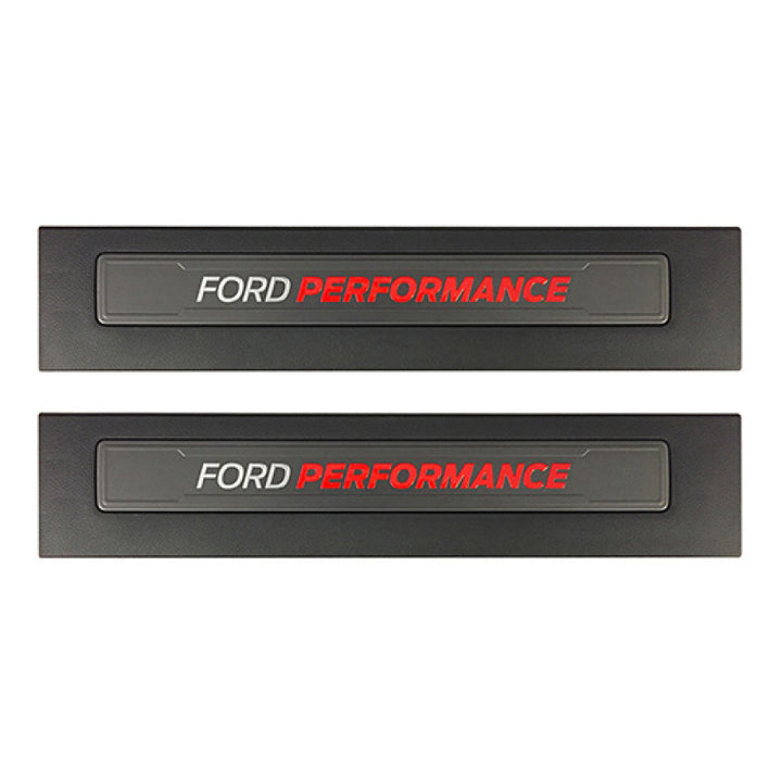 Ford Racing 15-17 Ford F-150 Ford Performance Sill Plate Set - Bull Strap