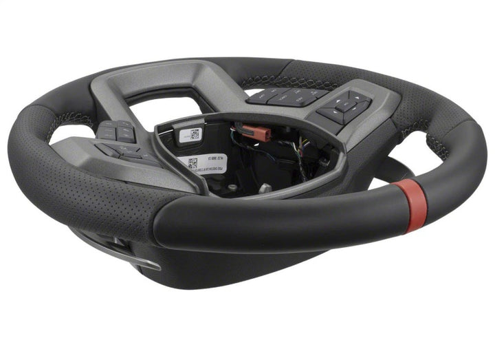 Ford Racing 15-18 F-150 Raptor Performance Steering Wheel Kit - Red Sightline - Bull Strap