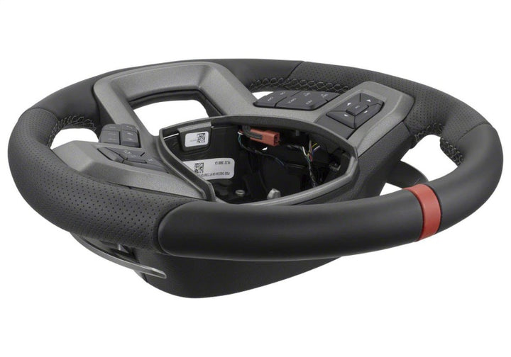 Ford Racing 15-18 F-150 Raptor Performance Steering Wheel Kit - Red Sightline - Bull Strap