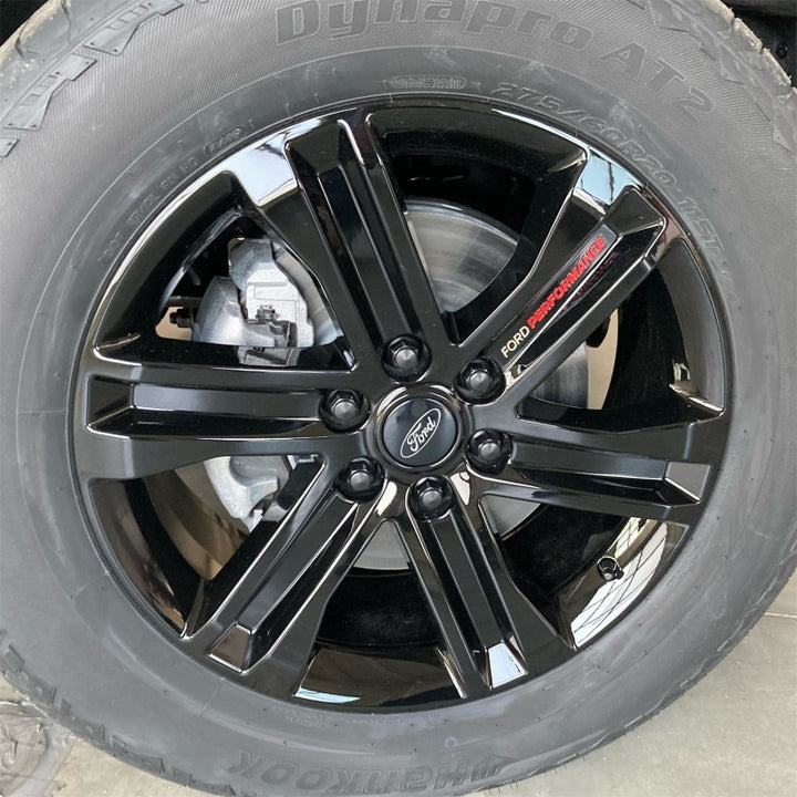 Ford Racing 15-22 F-150 20x8.5 Gloss Black Wheel Kit - Bull Strap