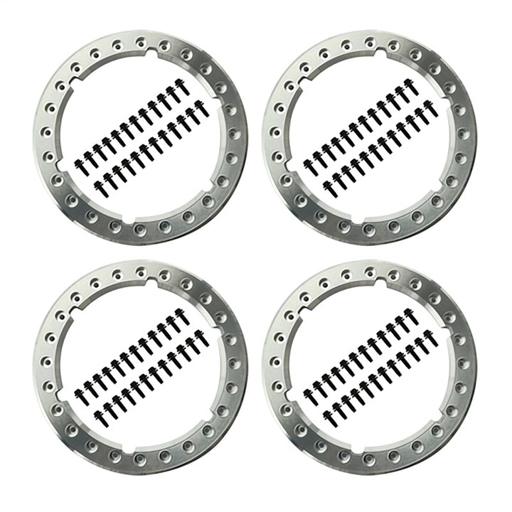 Ford Racing 17-18 / 21 F-150 Raptor (w/35in Tire) Functional Bead Lock Ring Kit - Style 1 - Bull Strap