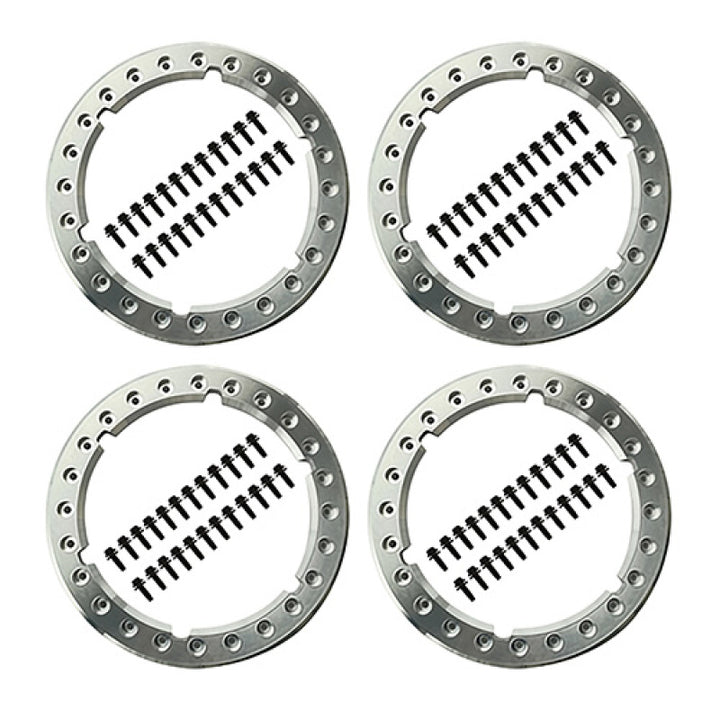 Ford Racing 17-18 / 21 F-150 Raptor (w/35in Tire) Functional Bead Lock Ring Kit - Style 1 - Bull Strap