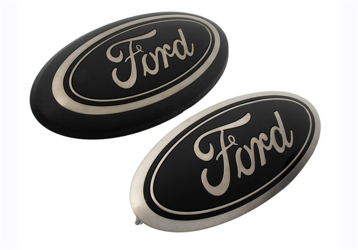 Ford Racing 18-23 F-150 Black Oval Kit w/o Camera - Bull Strap