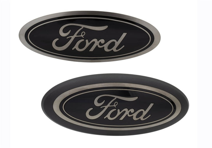 Ford Racing 18-23 F-150 Black Oval Kit w/o Camera - Bull Strap