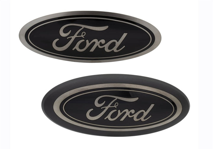 Ford Racing 18-23 F-150 Black Oval Kit w/o Camera - Bull Strap
