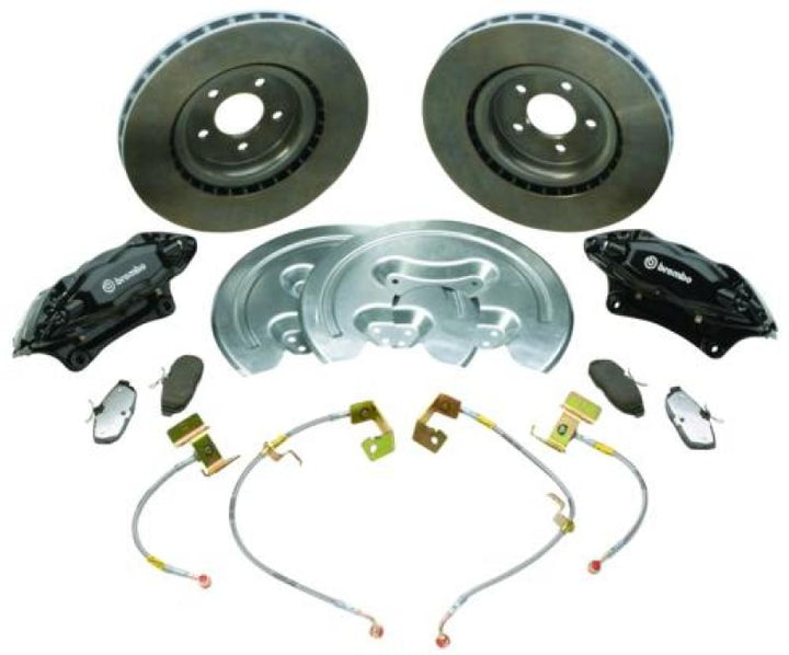 Ford Racing 2005-2014 Mustang GT 14inch SVT Brake Upgrade Kit - Bull Strap