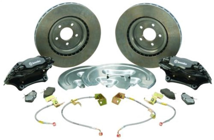 Ford Racing 2005-2014 Mustang GT 14inch SVT Brake Upgrade Kit - Bull Strap