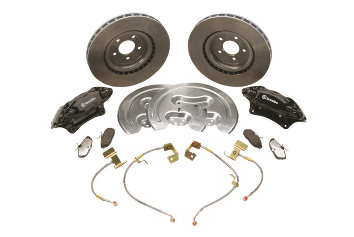 Ford Racing 2005-2014 Mustang GT 14inch SVT Brake Upgrade Kit - Bull Strap