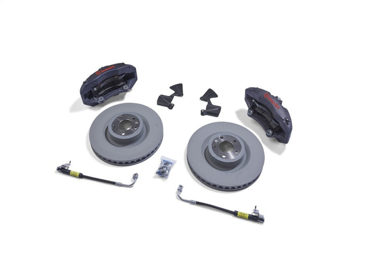 Ford Racing 2015-2016 Mustang Performance Pack 6 Piston Front Brake Upgrade Kit - Bull Strap