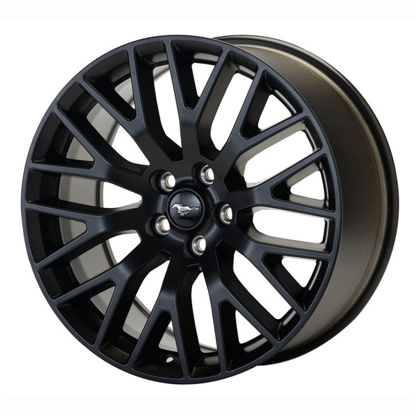 Ford Racing 2015-2017 Mustang GT Performance Pack Front Wheel 19 x 9in - Matte Black - Bull Strap