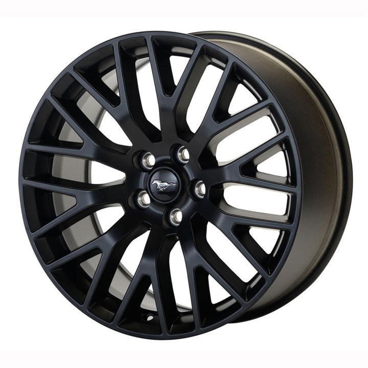 Ford Racing 2015-2017 Mustang GT Performance Pack Front Wheel 19 x 9in - Matte Black - Bull Strap