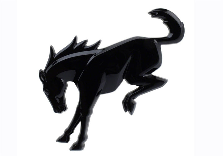 Ford Racing 2021 Bronco Rear Emblem - Black - Bull Strap