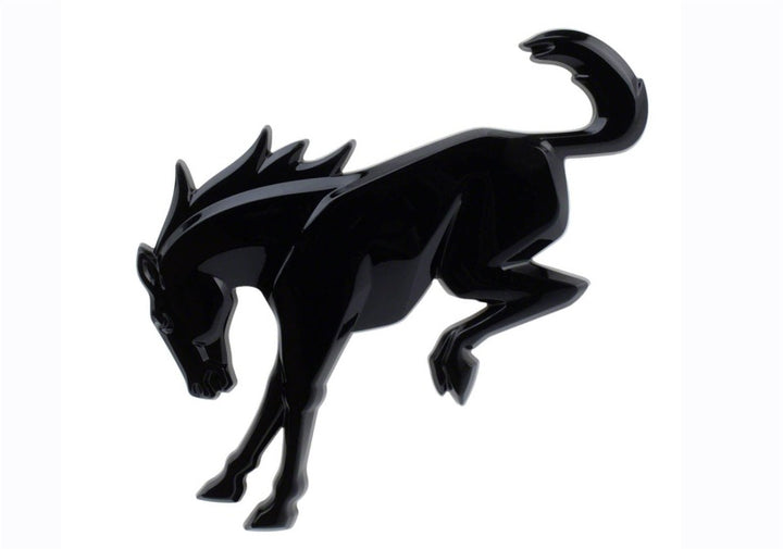 Ford Racing 2021 Bronco Rear Emblem - Black - Bull Strap