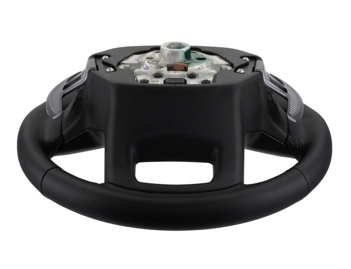 Ford Racing 2021+ F-150 Raptor Steering Wheel Kit - Black - Bull Strap