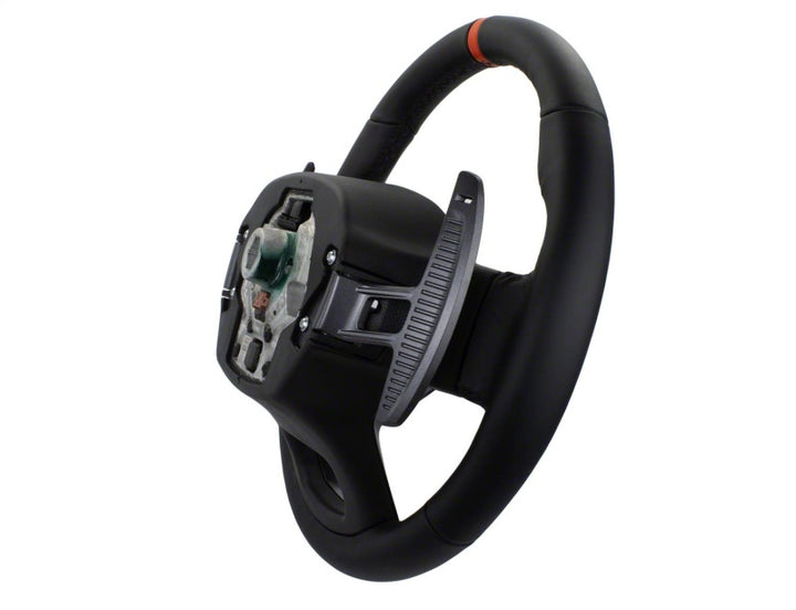 Ford Racing 2021+ F-150 Raptor Steering Wheel Kit - Black - Bull Strap