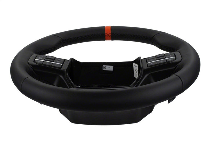Ford Racing 2021+ F-150 Raptor Steering Wheel Kit - Black - Bull Strap