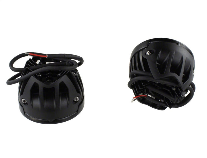 Ford Racing 2021+ Ford Bronco Mirror Mounted 4in Rigid LED Lights Kit - Bull Strap