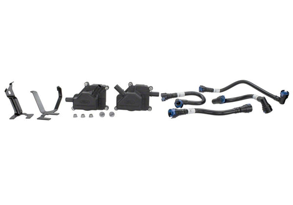 Ford Racing 2024 Mustang GT 5.0L/Mustang Dark Horse Oil Air Separator - Left & Right Side - Bull Strap
