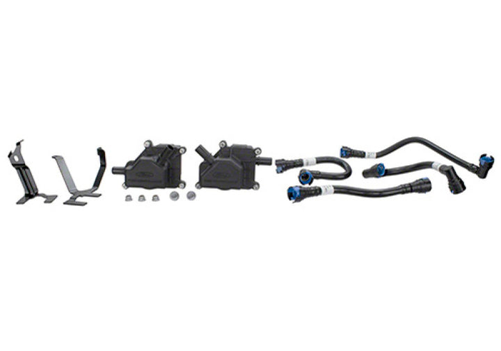 Ford Racing 2024 Mustang GT 5.0L/Mustang Dark Horse Oil Air Separator - Left & Right Side - Bull Strap