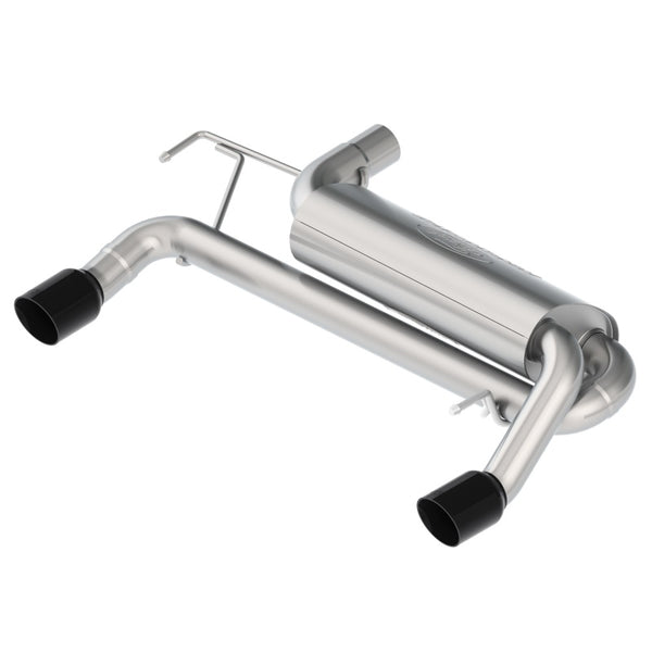 Ford Racing 21-22 Bronco 2.7L Sport Tuned Axle-Back Exhaust - Black Chrome Tips - Bull Strap